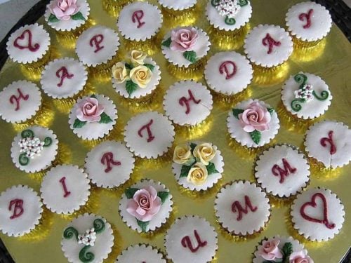 Happy Birthday Cupcakes Elegant For Mom Decorating Idea Decorated Treats