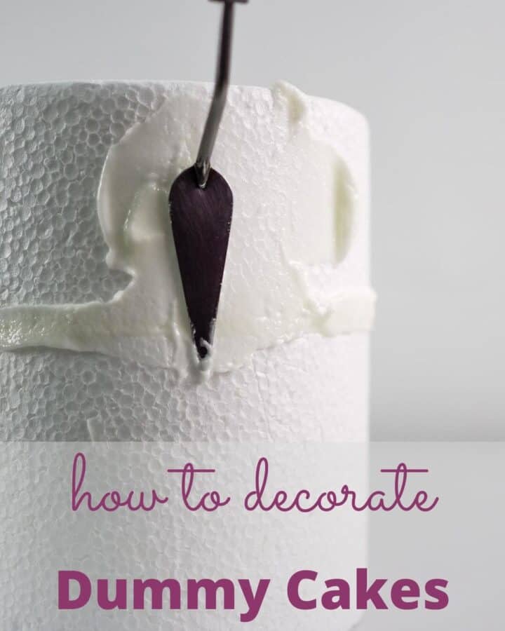 Round Styrofoam Foam Cake Dummy Modelling Sugarcraft Flower Wedding Decor —XDFUK