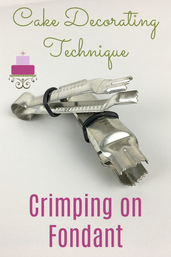 Fondant crimper tools poster