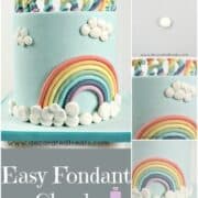 Poster for fondant clouds.