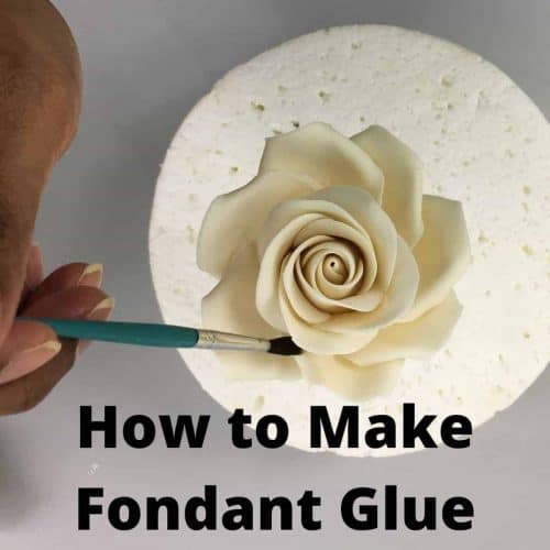 Fondant Glue Recipe (Quick and Easy) Decorated Treats