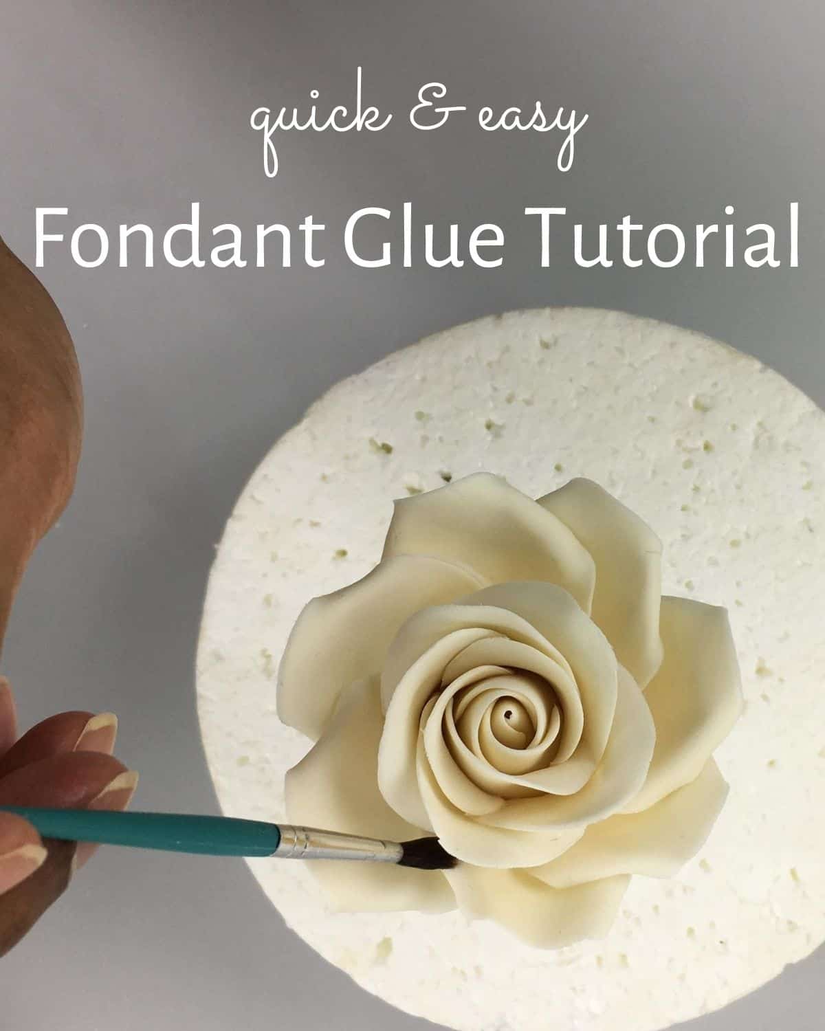 How to Make Fondant Glue