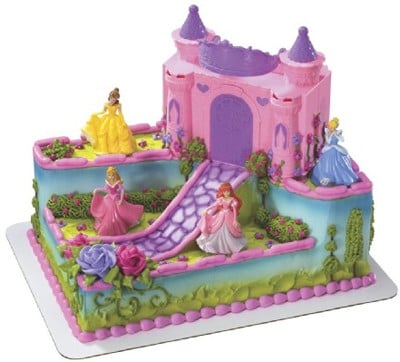 Castle cake topper