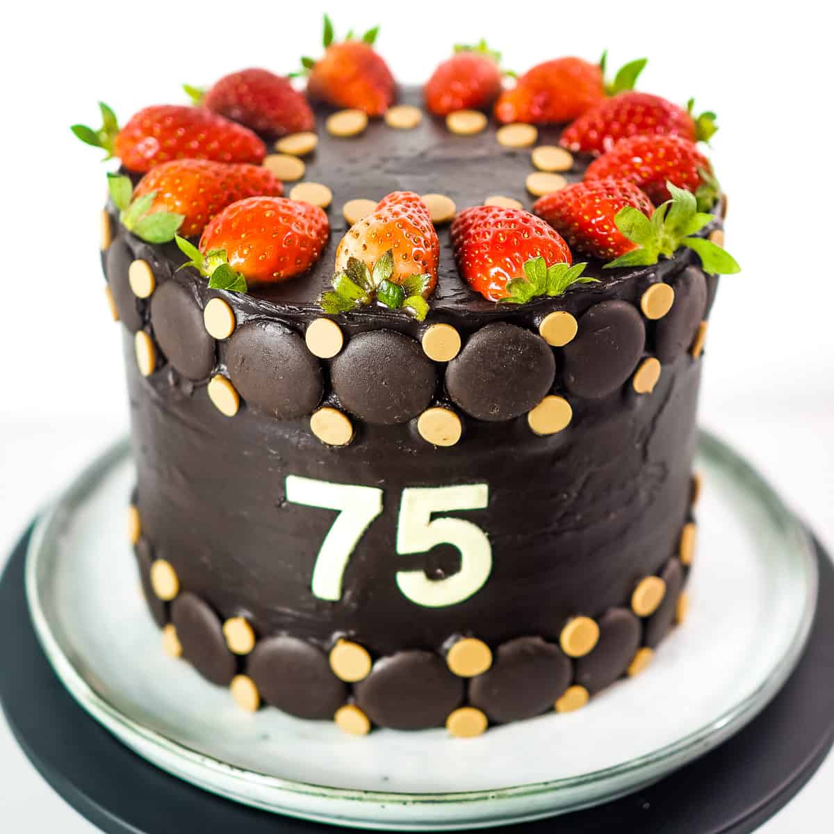 75th Birthday Cake Idea for Dad