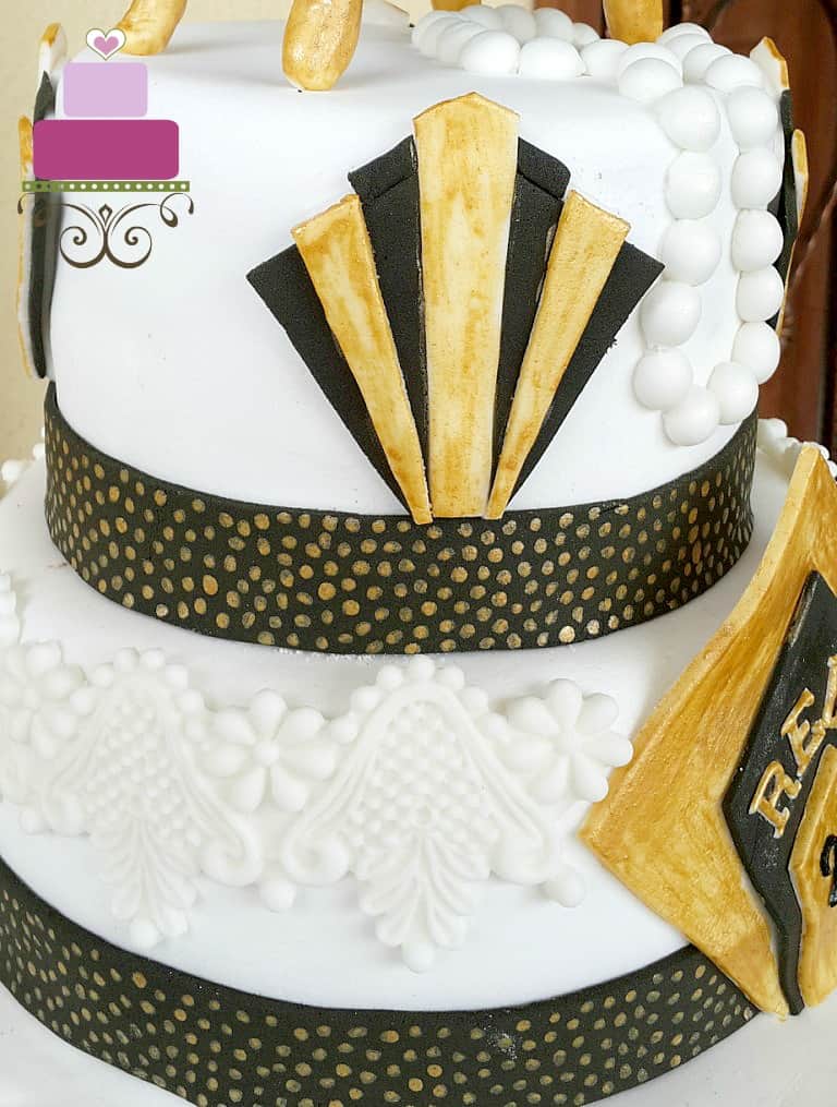 The Great Gatsby Birthday Cake | Decorated Treats