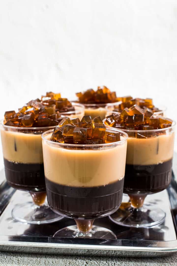 Coffee Jelly (Easy Homemade Coffee Dessert) Decorated Treats