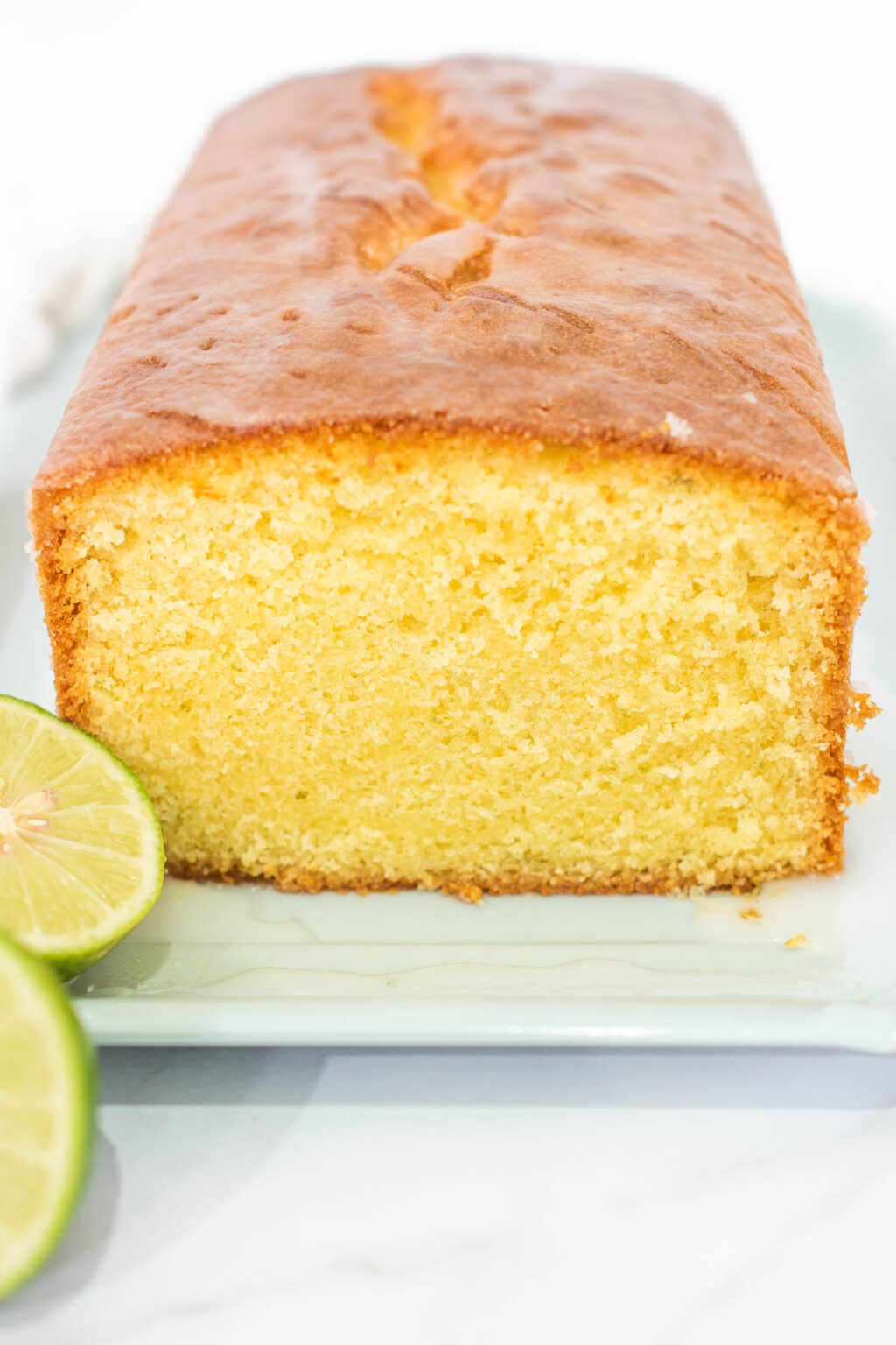Lime Pound Cake with Easy Lime Glaze Decorated Treats