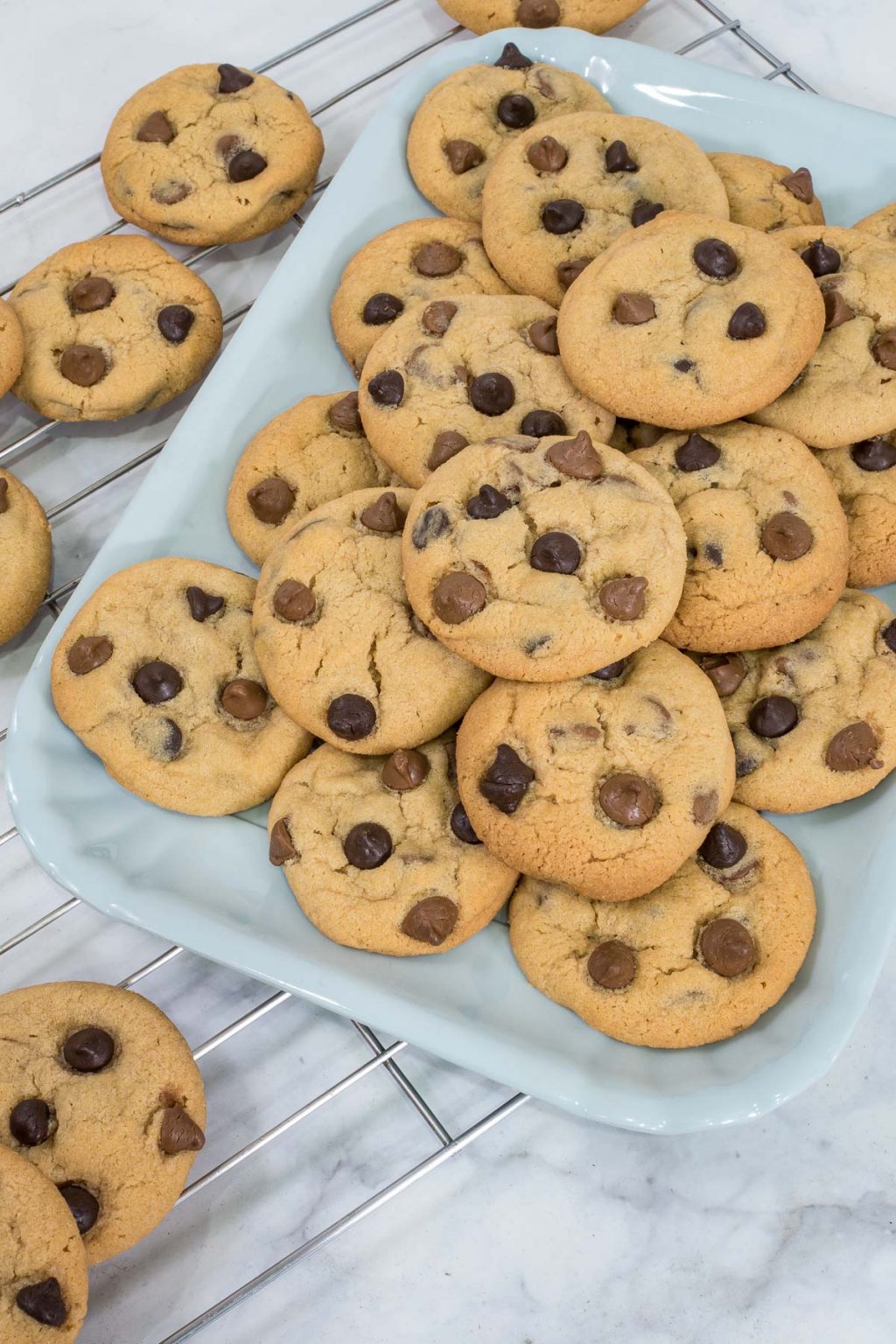 Coffee Chocolate Chip Cookies Recipe Decorated Treats