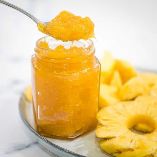 Pineapple Jam Recipe (without Pectin) Decorated Treats