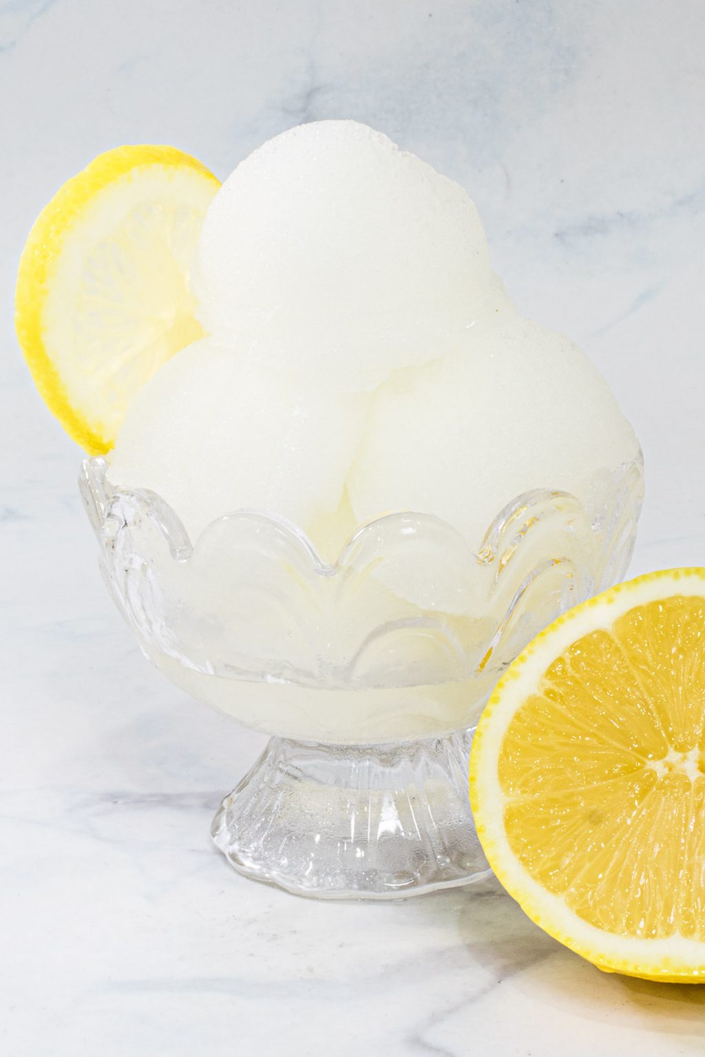 Easy Lemonade Sorbet (How to Make) Decorated Treats
