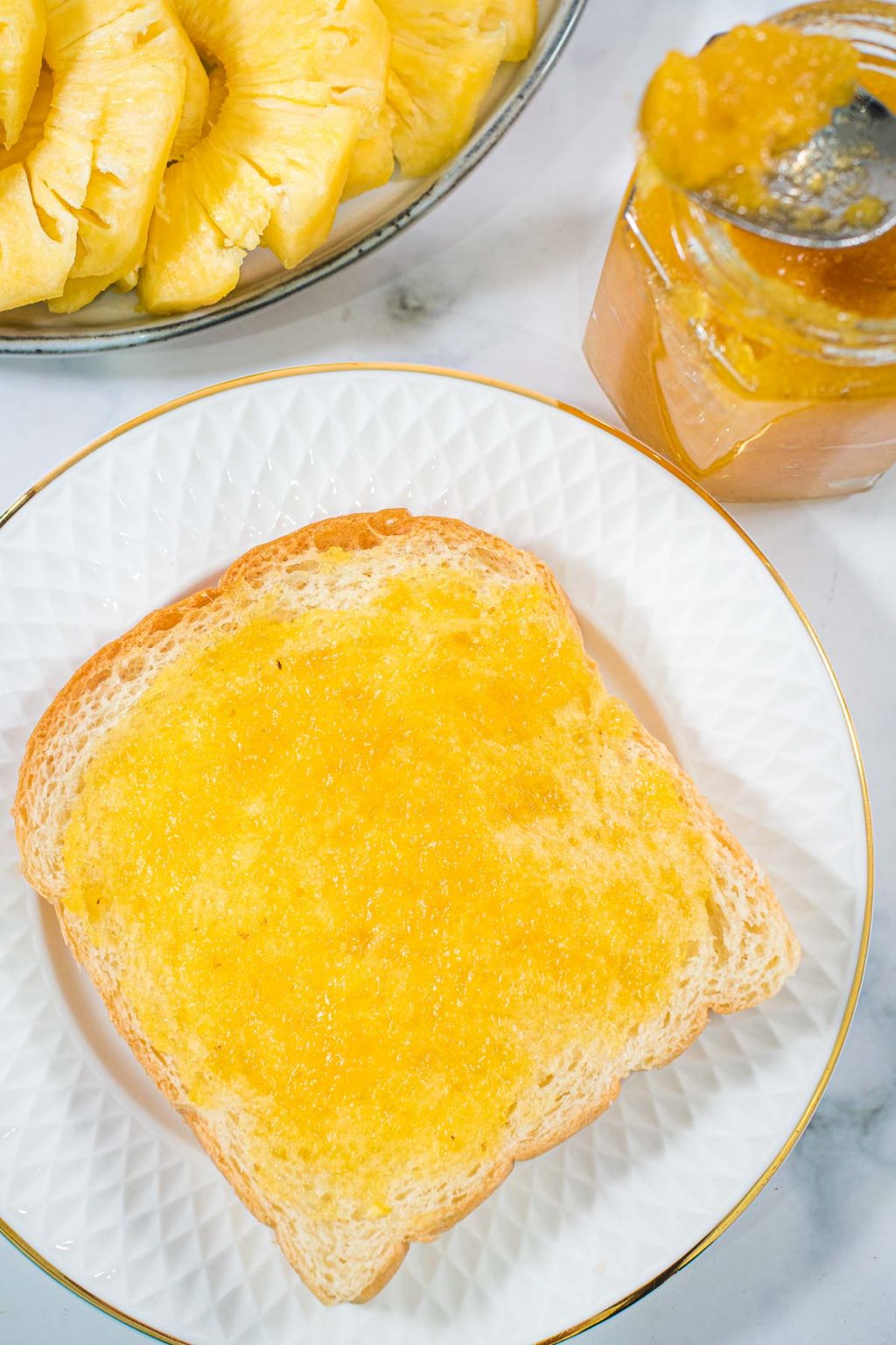 Pineapple Jam Recipe (Without Pectin) Decorated Treats