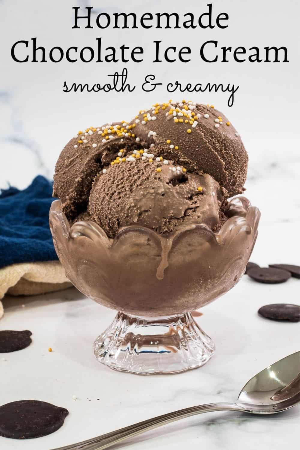 Homemade Chocolate Ice Cream (2 Methods) | Decorated Treats