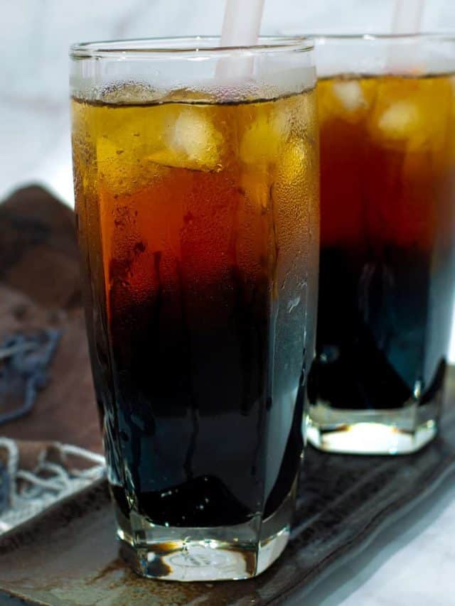 Grass Jelly Milk Tea with Ice (Easy Recipe) Decorated Treats