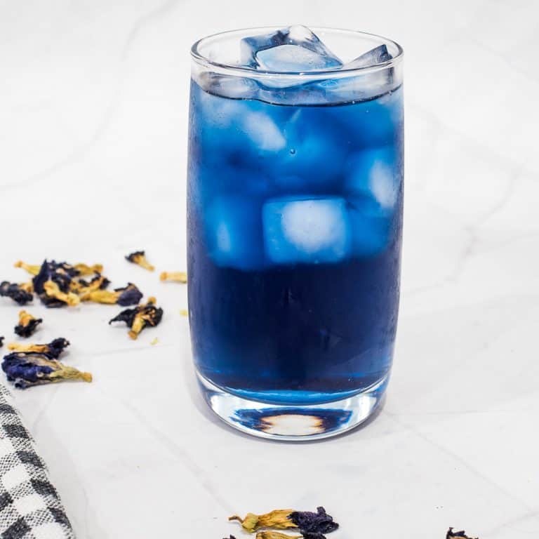 Butterfly Pea Flower Drink (Easy Blue Pea Tea Recipe) Decorated Treats