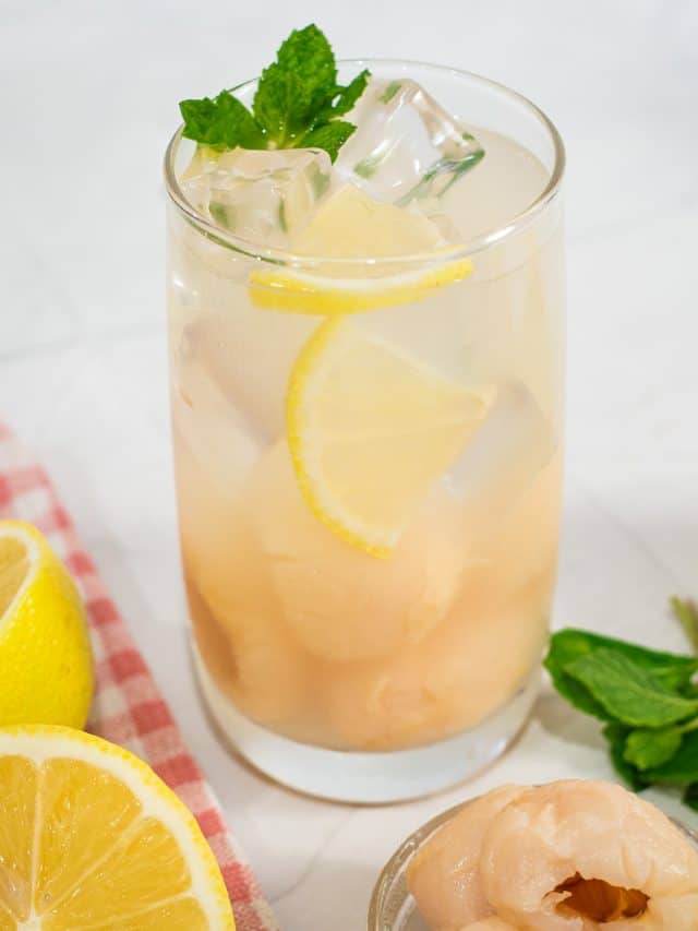 Lychee Syrup (Easy Homemade Recipe from Scratch) Decorated Treats